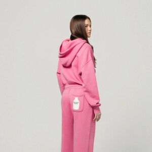 Dairy Boy pink Milk Bottle Sweatpants size xs